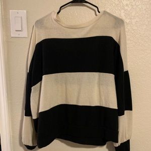 Black and Tan sweater